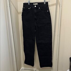 Madewell Charcoal Denim Pants